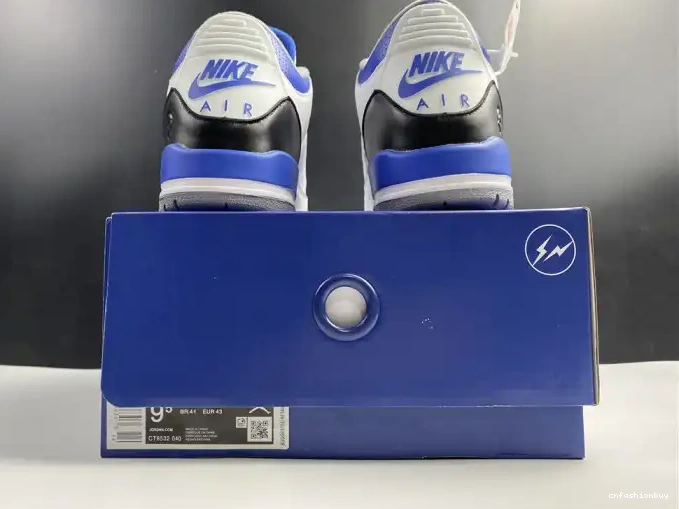 Retro Air 3 Jordan White Blue CT8532-040 0706